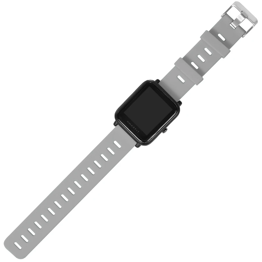 Силиконовый ремешок для Xiaomi Huami Amazfit Bip, Молодежные умные часы, браслет на запястье для Huami Amazfit, умные часы