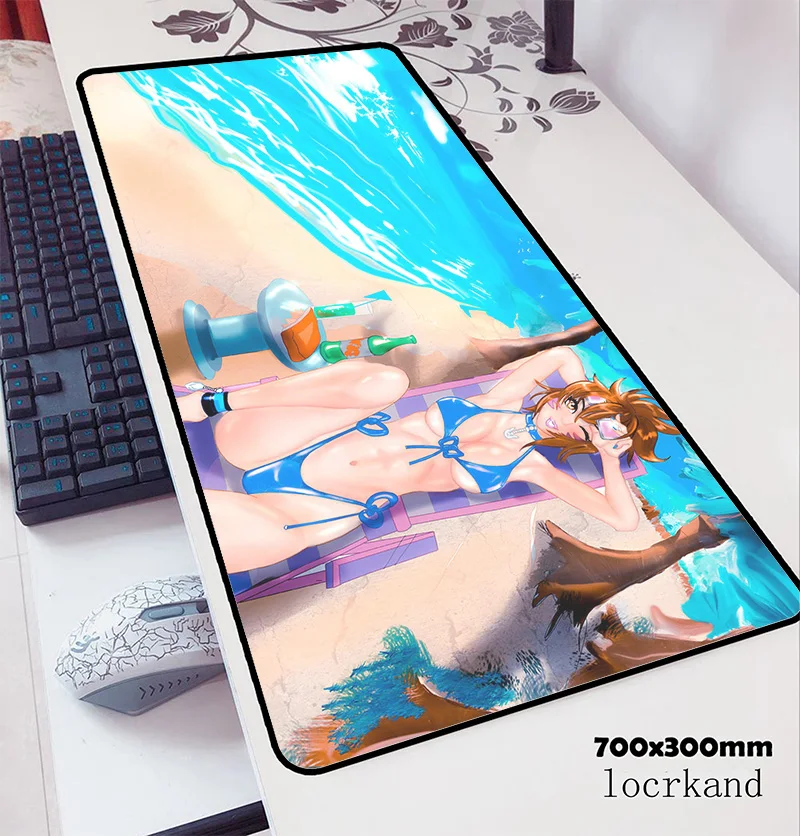 Коврик для мыши ow 700x300x3 мм высококачественный компьютерный коврик геймпад