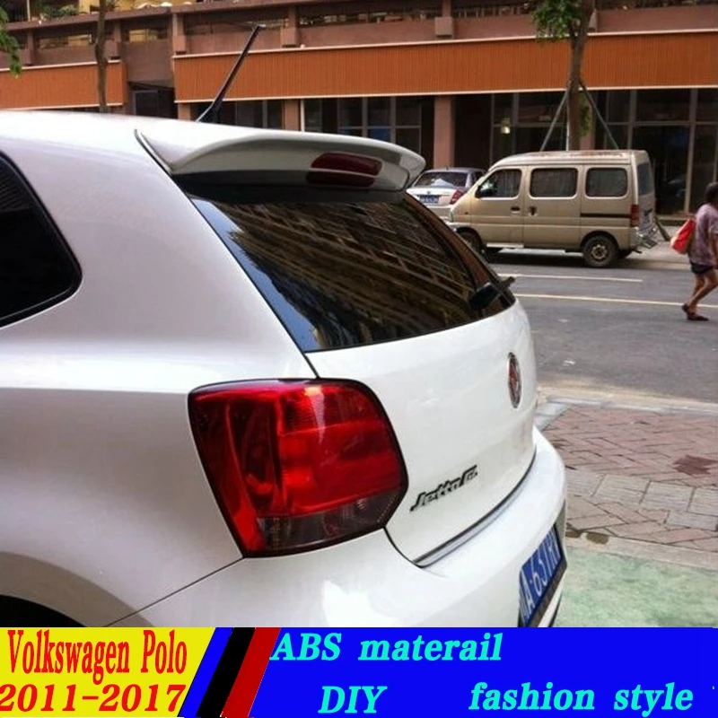 Используется для volkswagen polo спойлер 2011 2017 модель высокого качества ABS Материал