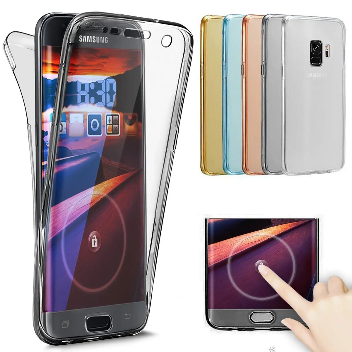 Мягкий чехол для Samsung Galaxy S8 S9 Plus S6 S7 edge Note 8 9 A3 A5 A7 J3 J5 J7 2017 2019 |