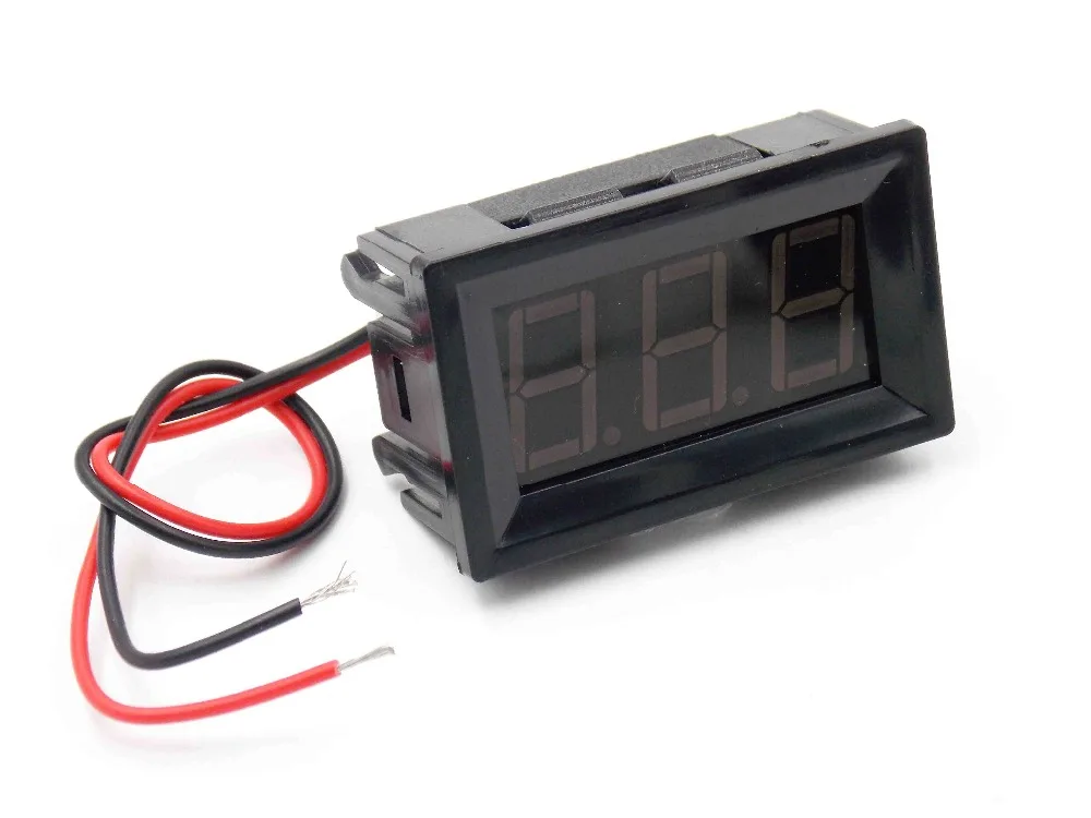 Высокоточный измеритель напряжения с цифровым дисплеем верхним и нижним лимитом