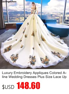 Robe de Mariage сексуальное бальное платье с открытой спиной, кружевные свадебные платья, роскошный светильник, голубые Свадебные платья с бисером, Vestido de Noiva