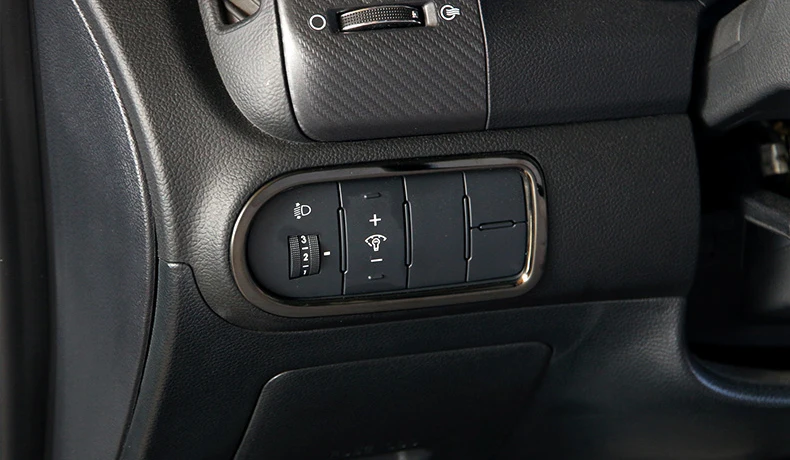 Lsrtw2017 переключатель фар автомобиля рамка планки для Kia K3 Kia Cerato 2012 2013 салонные аксессуары