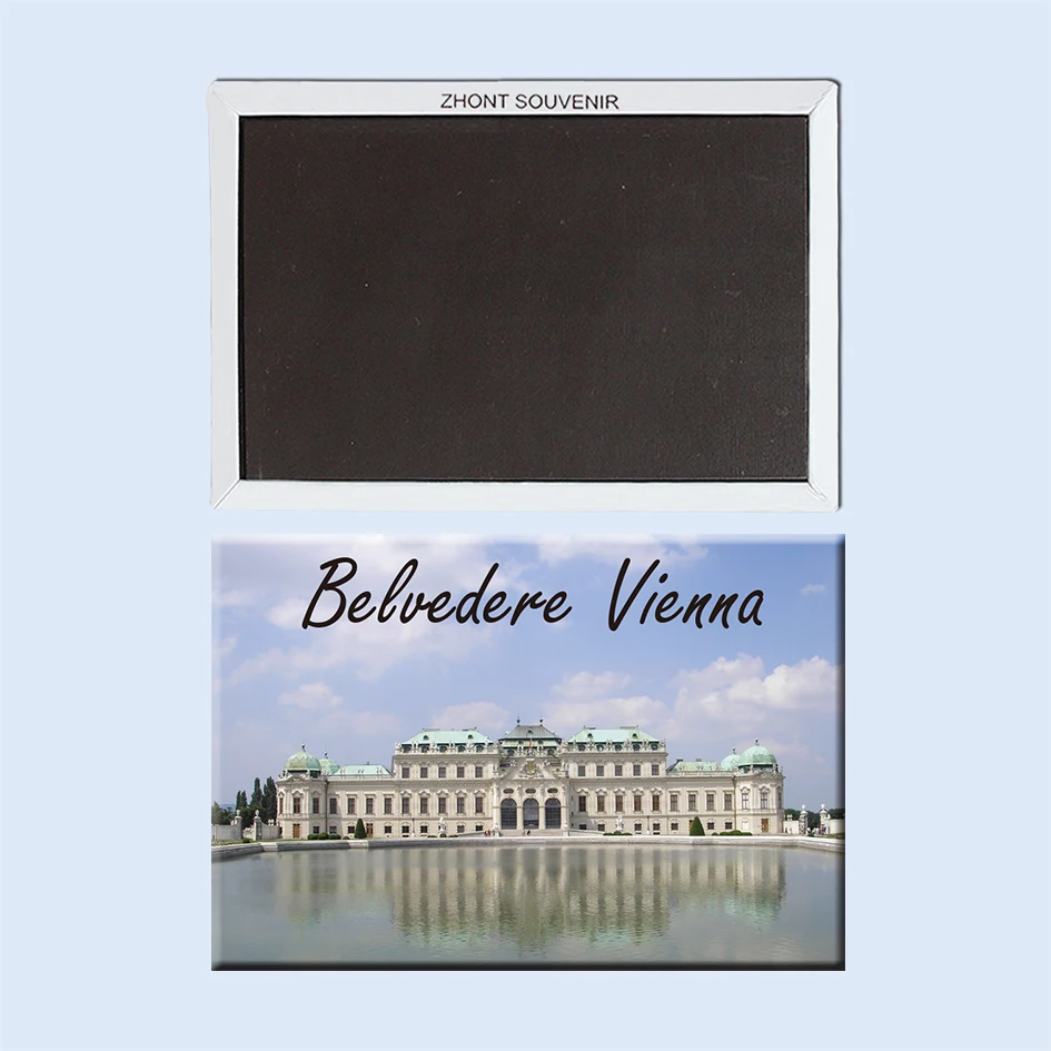 Характеристики здания Belvedere Вена 22544 пейзаж магнитный холодильник подарки для