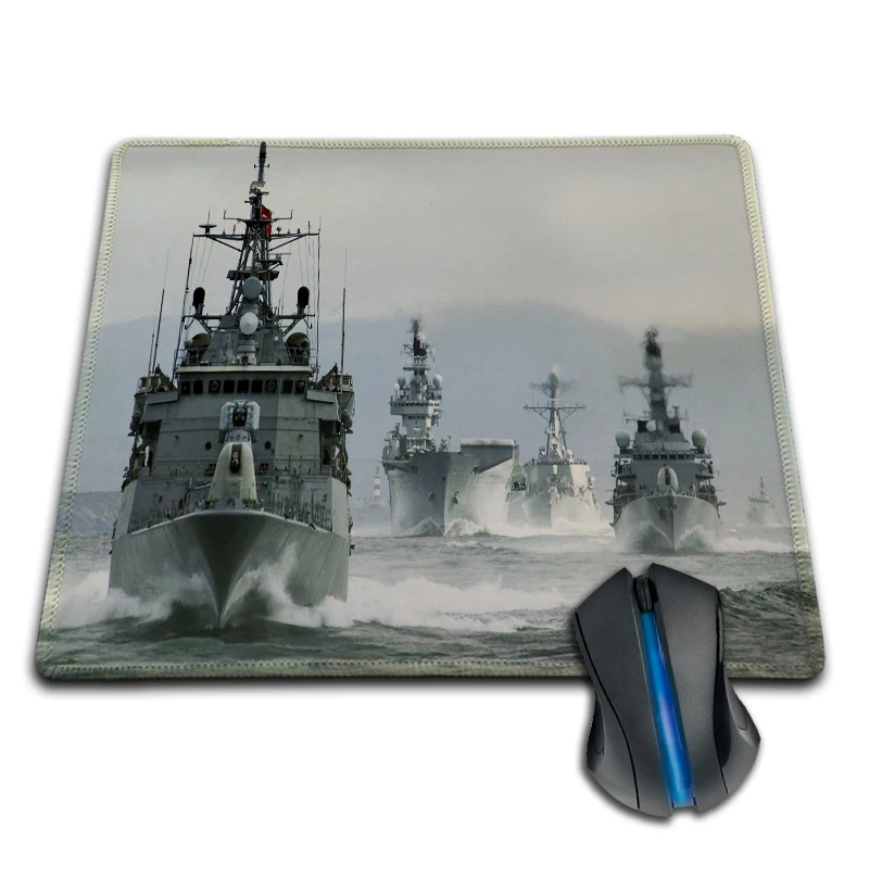 Резиновый коврик для мыши Babaite с закругленными краями мужчин темно-синий игровой