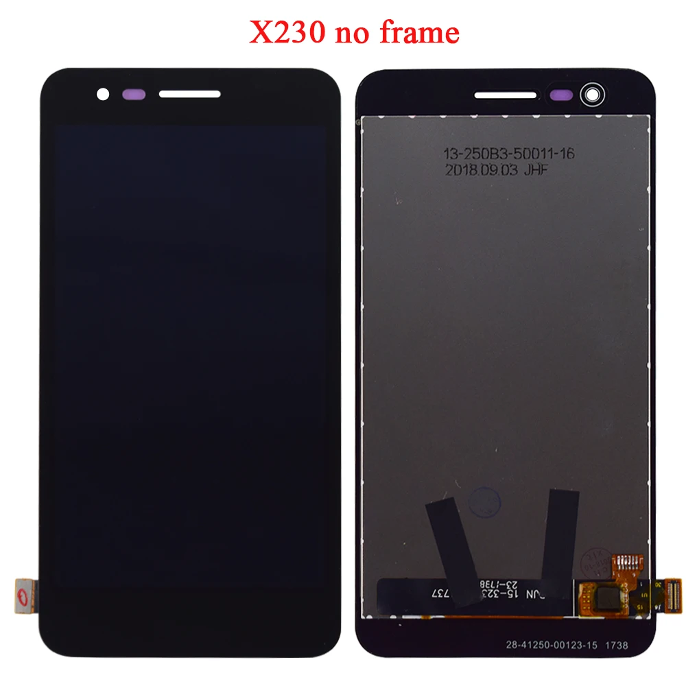 Для LG K4 2017 M160 X230 X230DSF сенсорный экран панель дигитайзер Сенсорная + ЖК дисплей