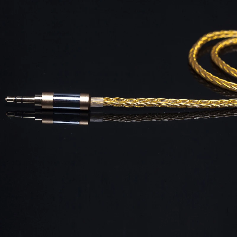8strands супер прочная леска Earphone3.5m кабель MMCX для Shure SE215 SE535 0,75 мм 0,78 мм 2 пинфор Уэстон TFZ 1964 W4r Um3x A2DC Ls50 IE80 Im50 Im70