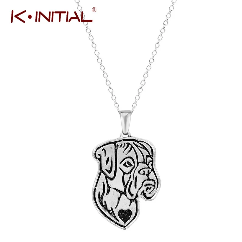 Kinitial 10 шт. Винтаж панель в форме французского бульдога Цепочки и ожерелья s