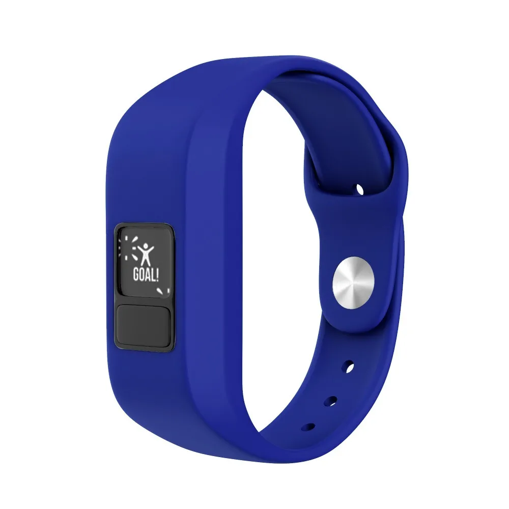 Мягкий силиконовый сменный Браслет для Garmin Vivofit Jr спортивный браслет ремешок для наручных часов Прямая l1023#2