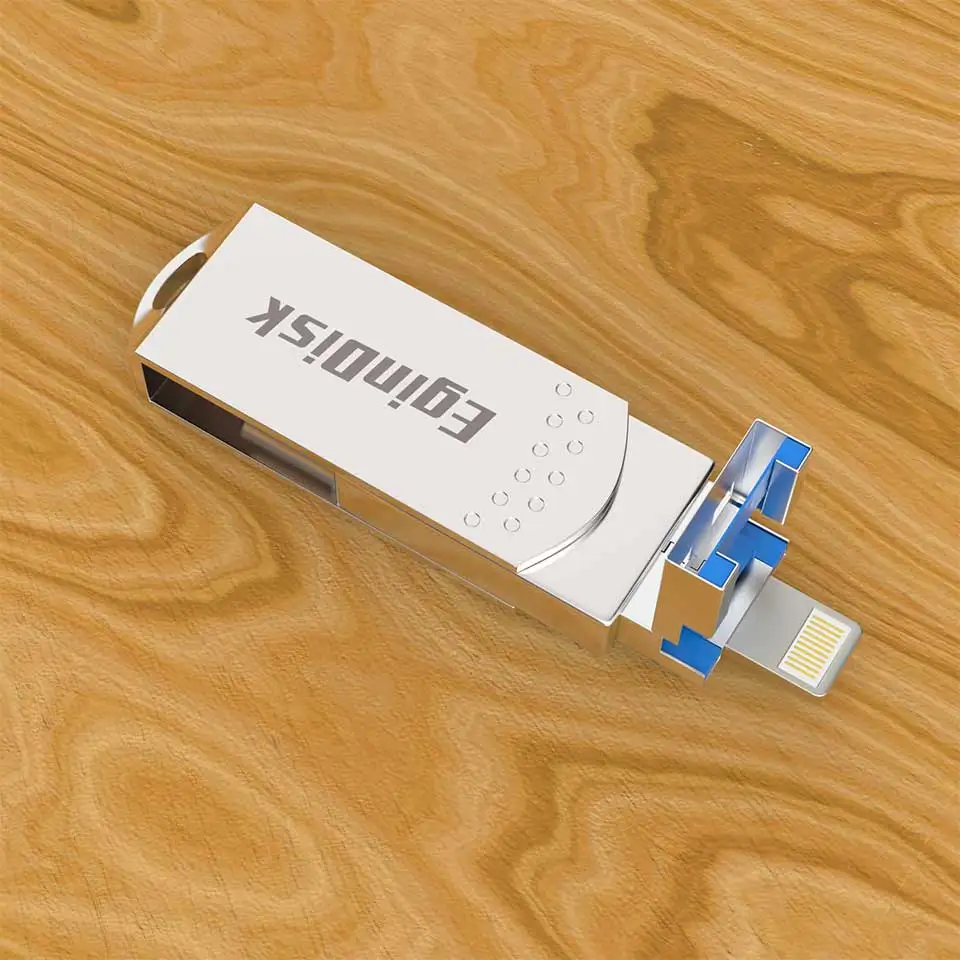 Usb флеш-накопитель для iPhone, iPad, Android, внешний накопитель 128 ГБ, Lightning, TYPE-C, USB 3 в 1, флешка, подарок