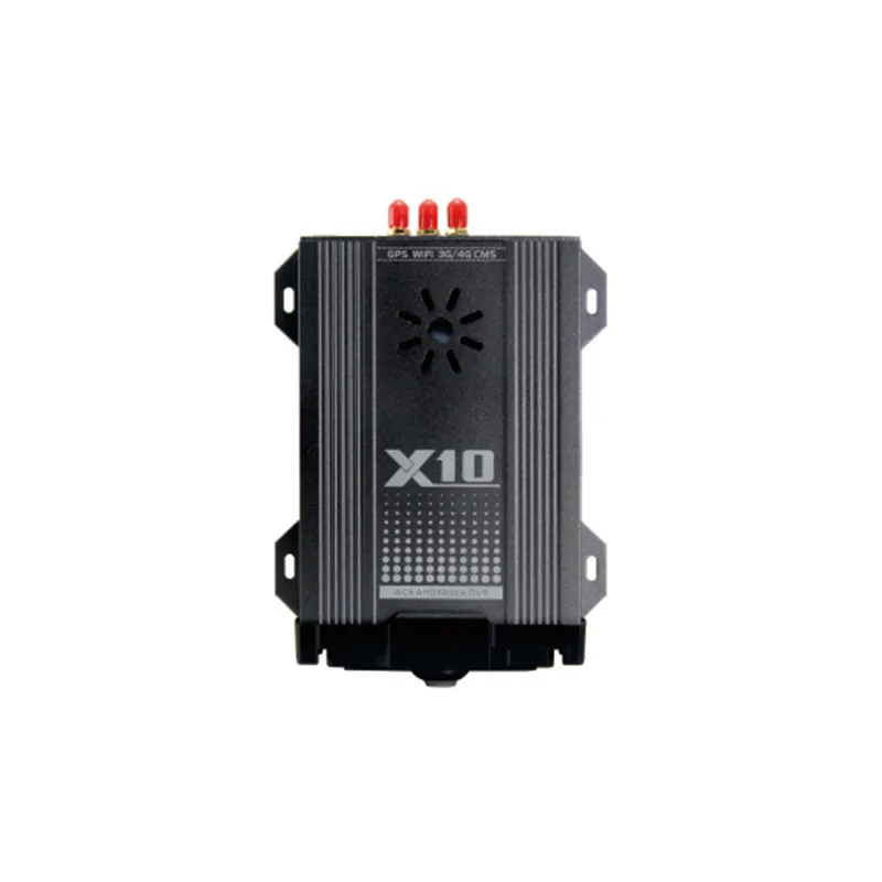 X10 GPS Прямая поставка с фабрики 4 канала 720 P двойная sd карта mdvr для автомобиля 4ch ahd