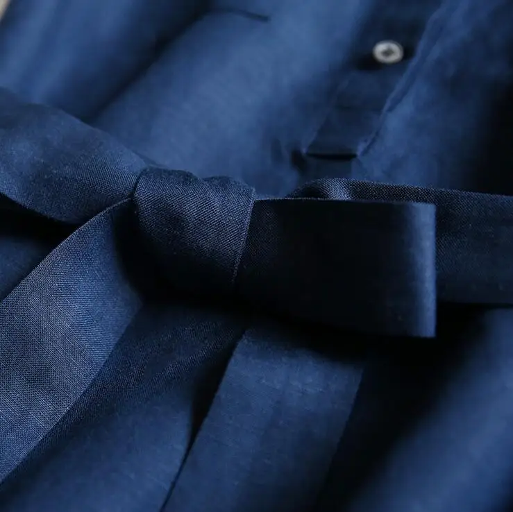 Весеннее Новое японское качество свежее милое однобортное Хлопковое платье с