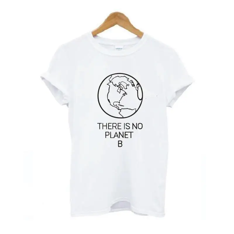 Женская футболка с надписью Earth Day летняя хипстерская There Is No Planet B 2019|Футболки| |