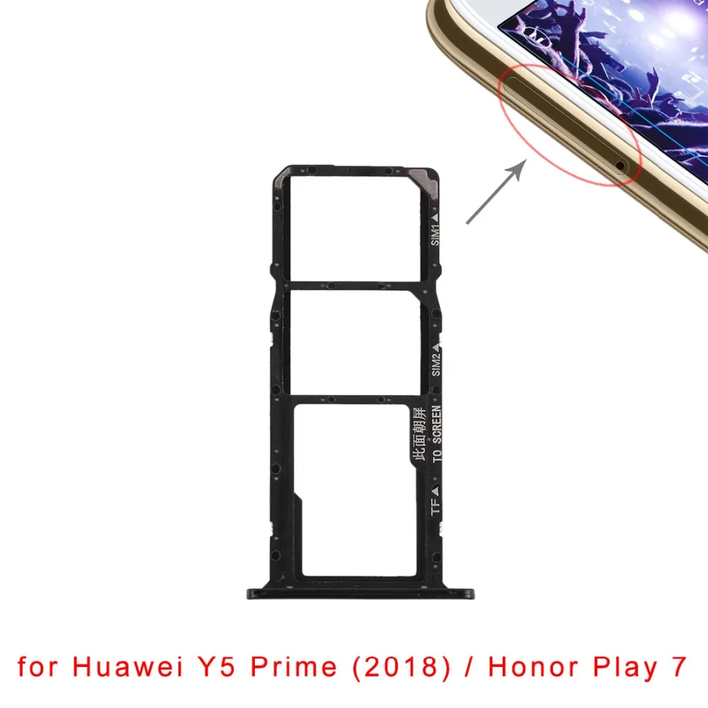 Лоток SIM карты для Huawei Honor 10/7S/Play 7 /Nova 3 запасные части ремонта|Адаптеры карт| |