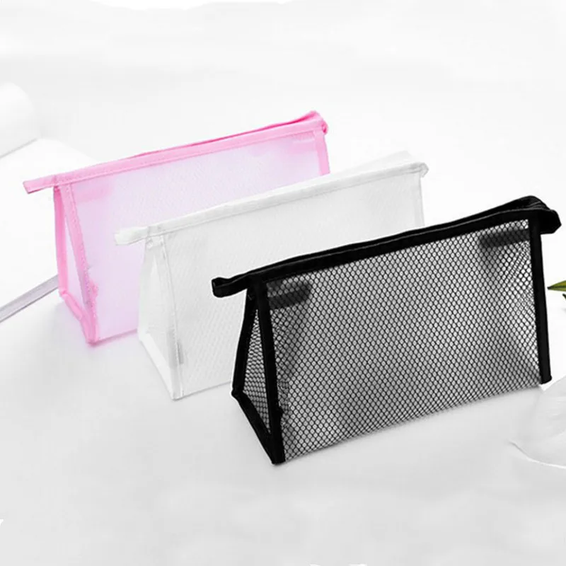 Повседневная дорожная косметичка Женская составляют мешок на молнии для