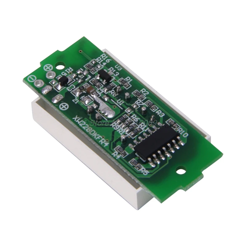 Одиночный 3 7 В индикатор емкости литиевой батареи Модуль 4 2 синий дисплей тестер