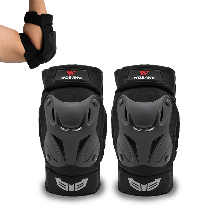 elbow pads WOSAWE велосипедный mtb защитный наколенник налокотник мото внедорожный мото крест защита передач Защита тела мото rcycle протектор - Цвет: elbow pads