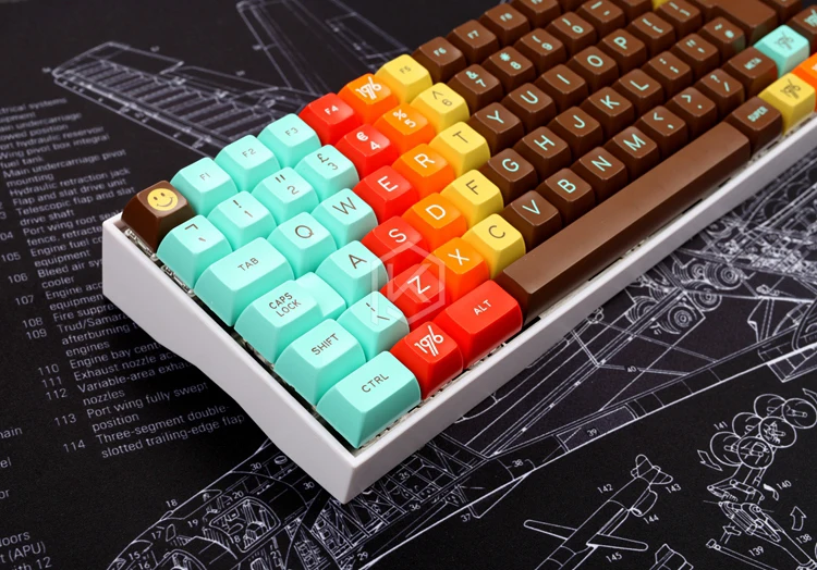 Xd84 eepw84 пластиковый чехол черный белый для xd84 70% pcb и пластины|case black|case forcase case |