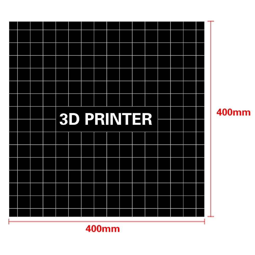 400*400 мм 3D сборки с печатной поверхностью радиатор наклейка для платформы принт лист-лента для CR-10S 3D-принтеры аксессуары