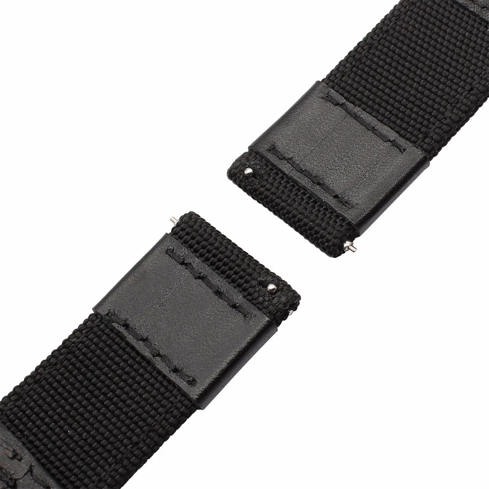 Ремешок для часов из настоящего нейлона и кожи Xiaomi Huami Amazfit Straptos 2/2 S Смарт часы