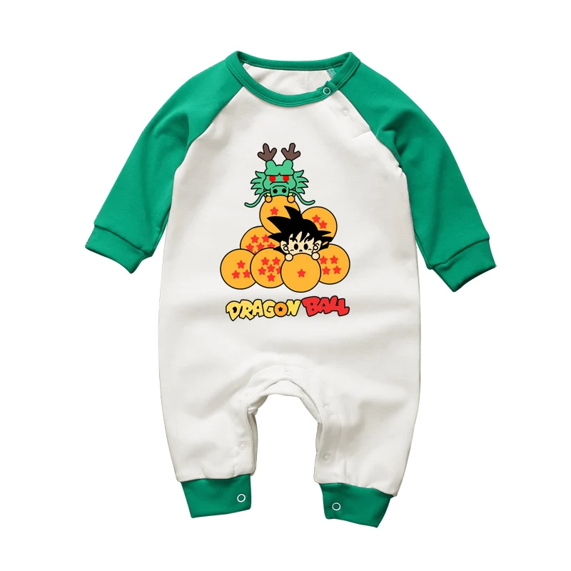 Свитеры для женщин RBaby комбинезон с длинным рукавом аниме Жемчуг дракона одежда для малышей хлопок Новорожденный мальчик девочка комбинезон одежда - Цвет: 2287