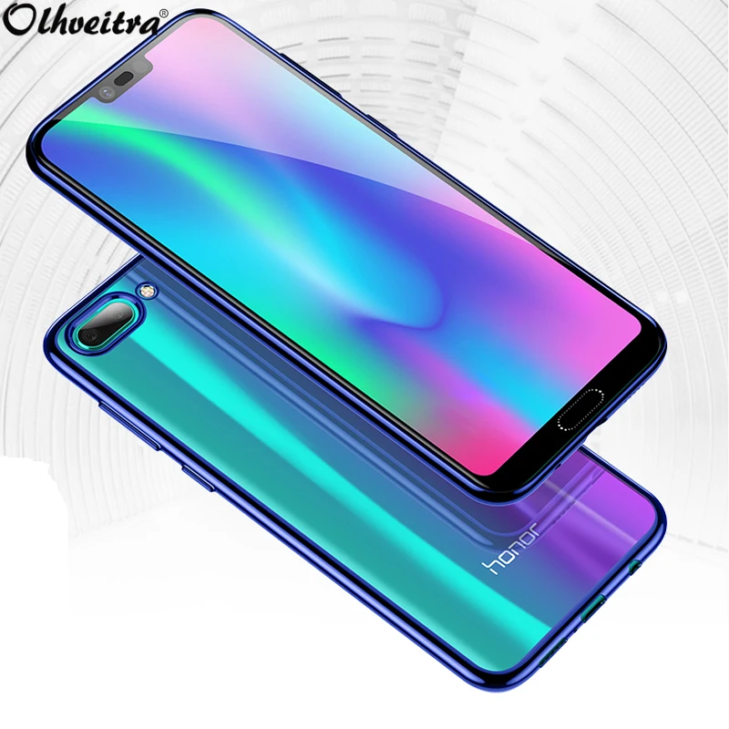 Soft TPU Funda For Huawei Honor 10 Lite 20i Enjoy 9 9s Plus Y7 Y6 Pro P smart Y9 2019 P30 Case Plating Phone Cover |