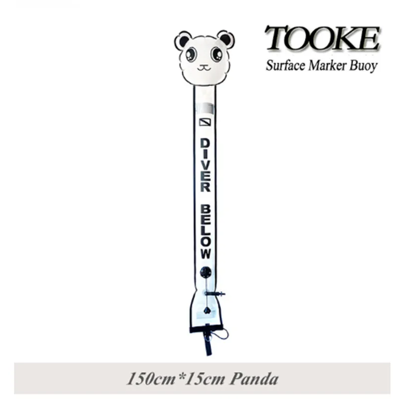 Новые животные Дайвинг надувная безопасная колбаса сигнальная поверхность Буй