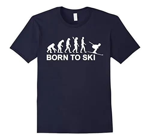 

Evolution Skier T-Shirt 2018 Fashion O-Neck Sunlight Men T Shirt Tee Harajuku Shirt Tee