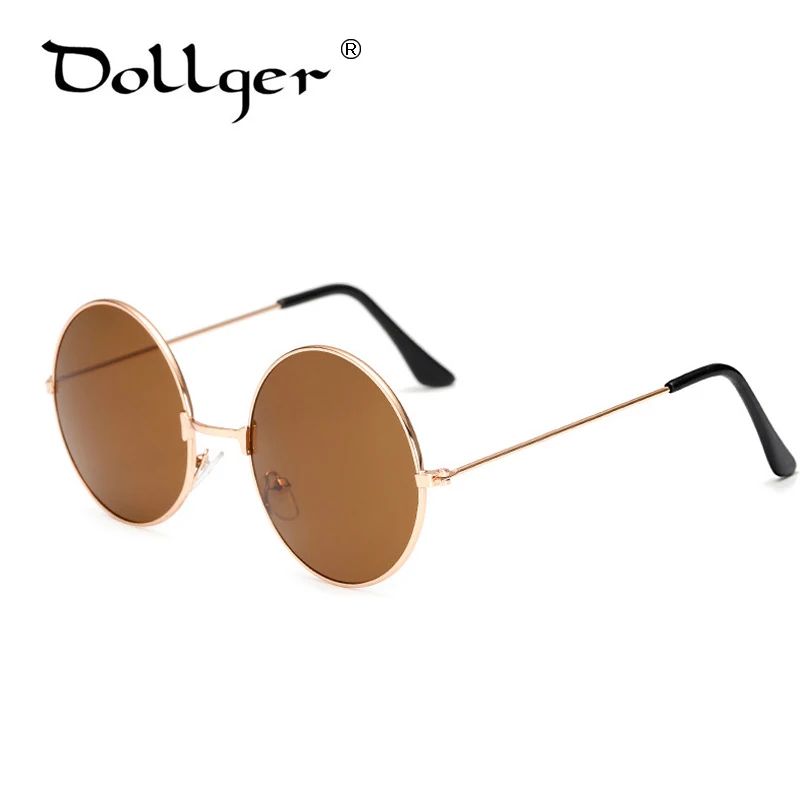 Круглые милые Солнцезащитные очки Dollger брендовые дизайнерские детские
