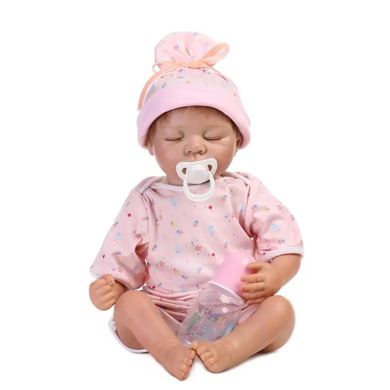 Кукла реборн силиконовая Мягкая 20 22 дюйма 50 55 см|doll soft|reborn baby dollreborn dolls |
