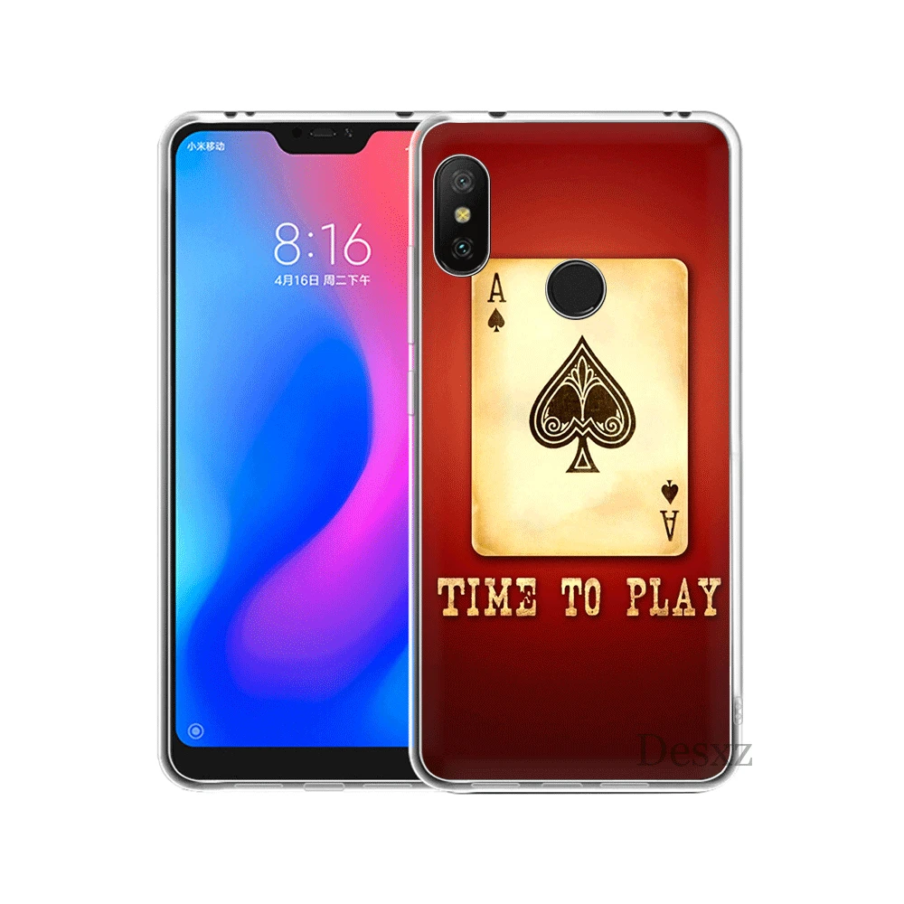 Case Cover For Xiaomi Redmi 3 3S 4 4A 4X 5 5A Plus 6 6A S2 7 Go Pro Prime Poker hard PC cases | Мобильные телефоны и