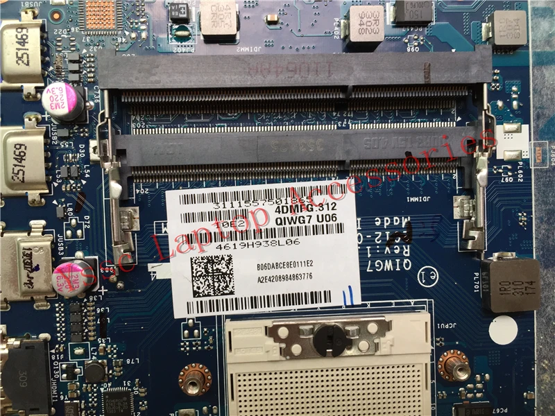 Бесплатная доставка Новинка Новая QIWG7 LA 7983P материнская плата для ноутбука Lenovo G780