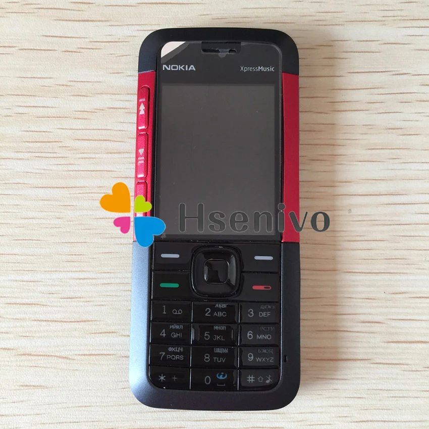 Разблокированный Nokia бренд 5310 мобильный телефон 5310 XpressMusic мобильный телефон с Bluetooth 2-мегапиксельная камера отремонтированный