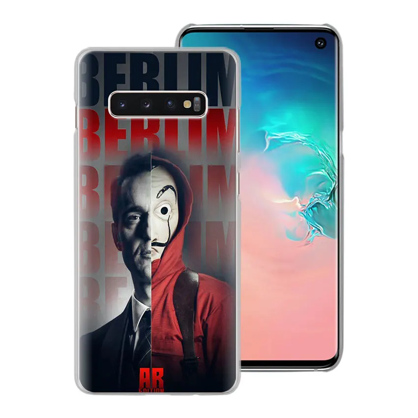 La Casa de papel чехол для телефона для samsung Galaxy S10e S10 плюс S7 S8 S9 Plus, Note 8, 9, 10, плюс S10 5G M20 M30 жесткий чехол Coque