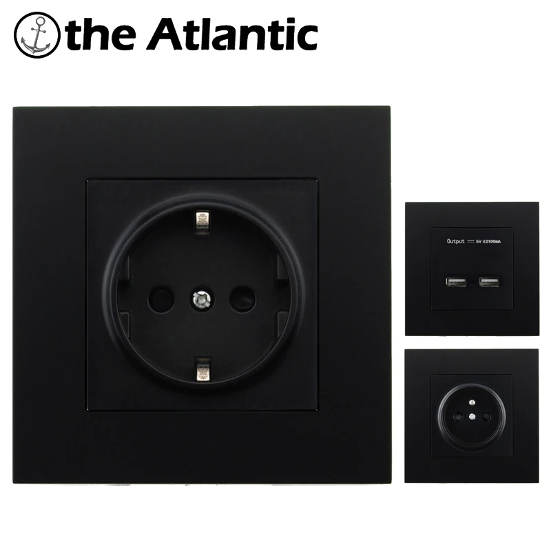 Стандарт ЕС Франция 16А розетка для розетки Enchufe пластиковая панель электрическая