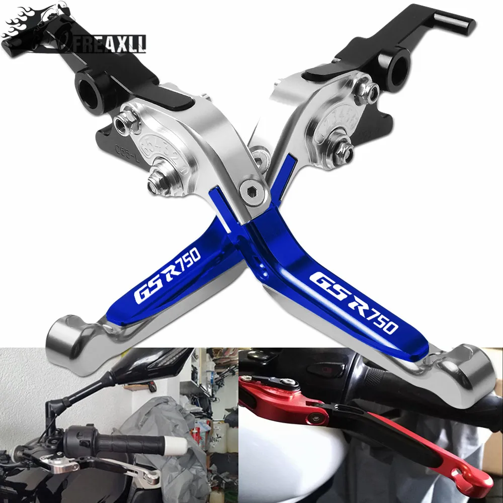 

Adjustable Extendable Folding CNC Aluminum Brake Clutch Levers Motorcycle Accessories Handle For Suzuki GSR750 GSR 750 2011-2016