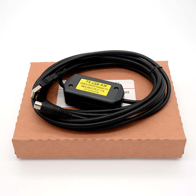 FOURSTAR USB программирование для Mitsubishi FX3U и FX2N/FX1N/FX0/FX0S/FX1S серии PLCs кабель USB/RS422 интерфейс