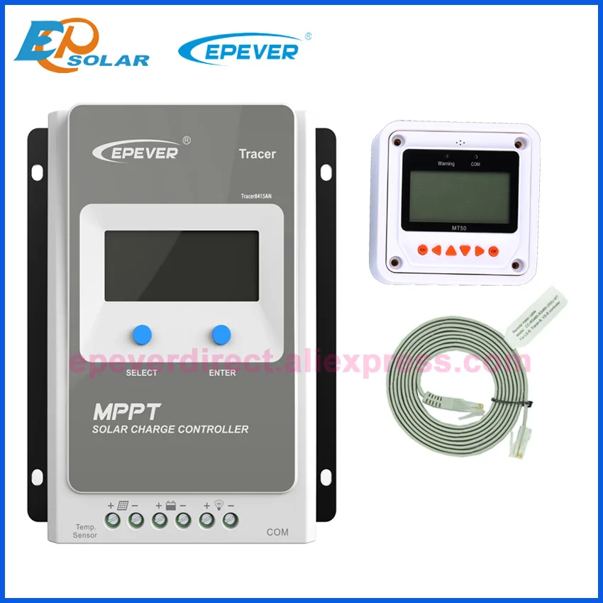 Синий EPEVER 30A 40A 20A 10A MPPT Контроллер заряда для фотоэлектрических систем Tracer3210AN 12V24V автоматическая работа 100VDC вход Tracer3210AN 2210NA 1210AN 4210AN - Цвет: Синий