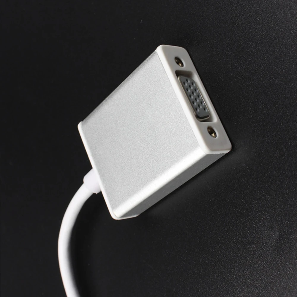 USB 3 1 Тип C к VGA адаптер USB-C мужчина 1080 p Женский конвертер 2019 Новый | Электроника