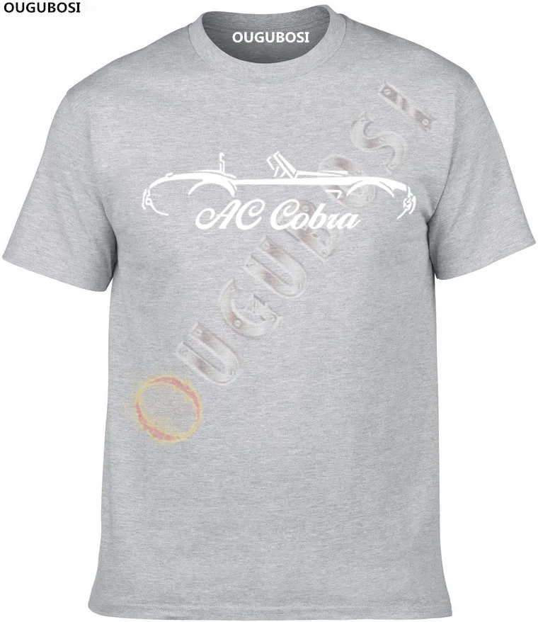 Премиум AUTOTEES футболка с изображением автомобиля для AC COBRA Шелби