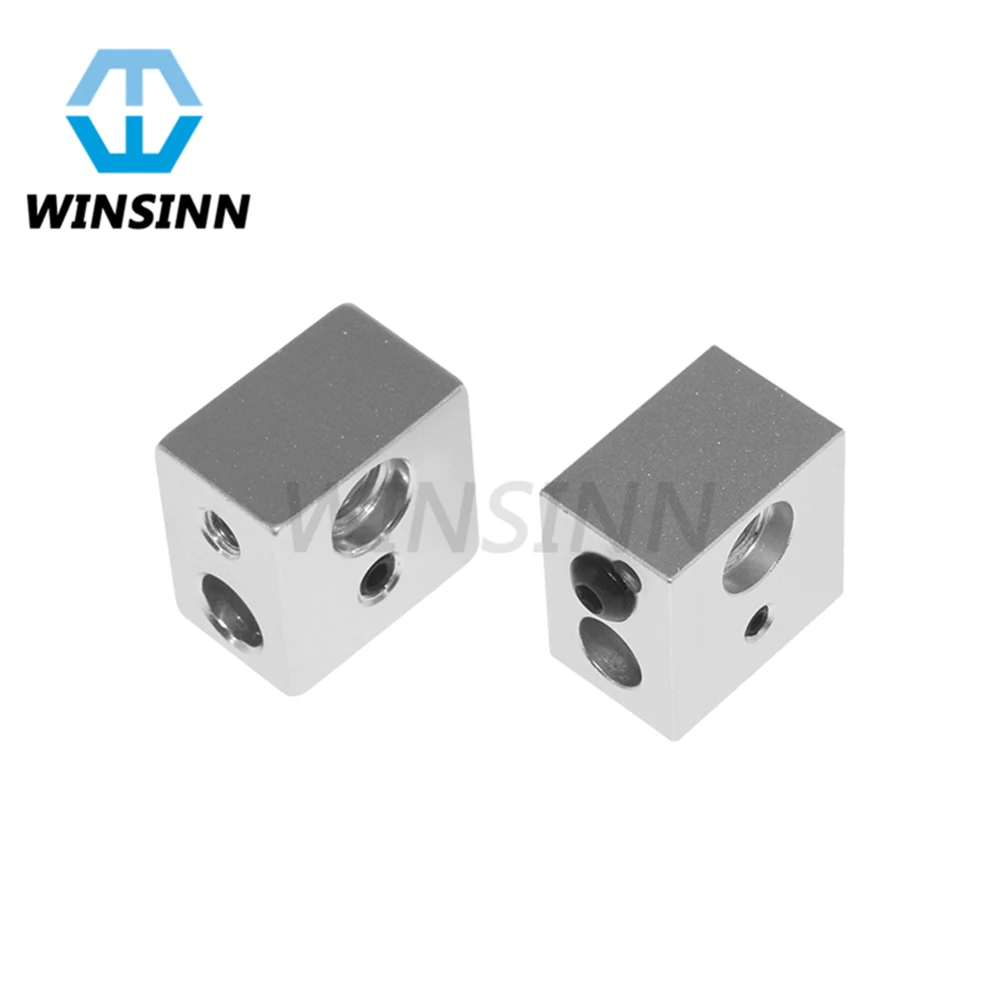 MK10 нагревательный блок M7 резьба для Makerbot 2 поколения экструдер горячий алюминий 19