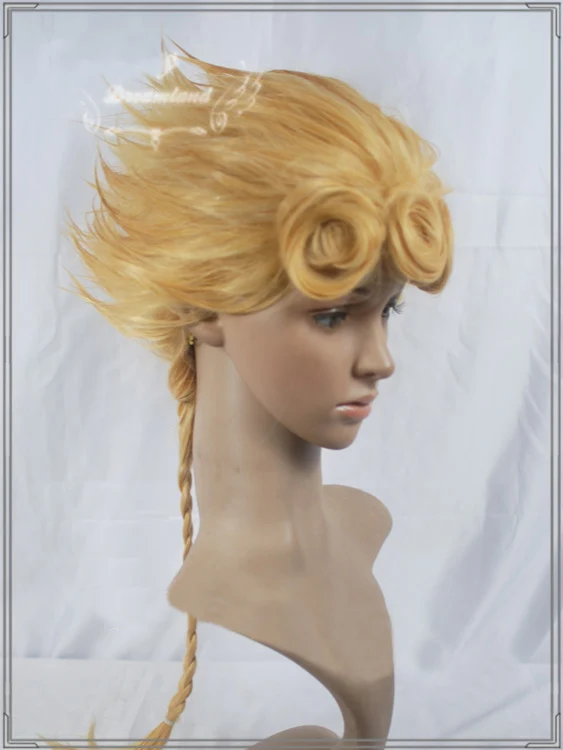 Косплей-костюм Джоджо Невероятные приключения длинный прямой парик молодёжи