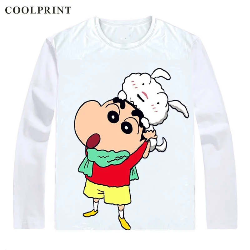 Style 18 Shinnosuke Nohara Футболки с длинным рукавом Манга Аниме Shin chan Shinchan и Shin-chan Crayon Косплей рубашка - Цвет: Style 18