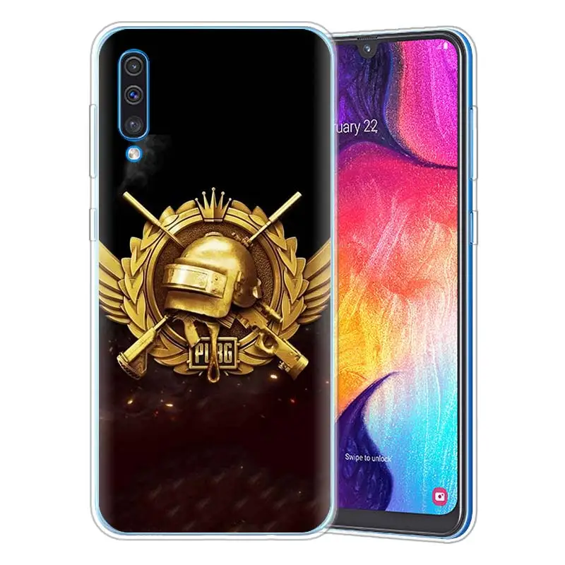 Мягкий силиконовый чехол для samsung Galaxy A71 A90 5G A51 A50 A70 A40 A20e A10 A30 A80 A6 A8 плюс A7 A9 крышка PUBG игровой чехол Fundas