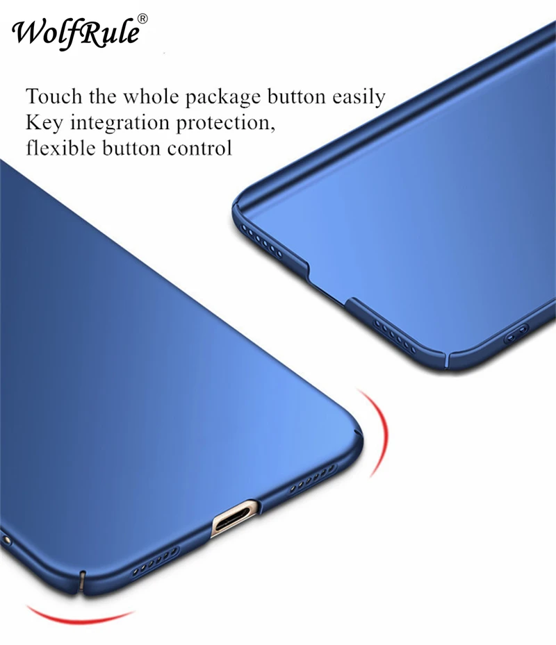 Чехол для Xiaomi Redmi Note 5A Prime гладкий Тонкий чехол телефона из поликарбоната