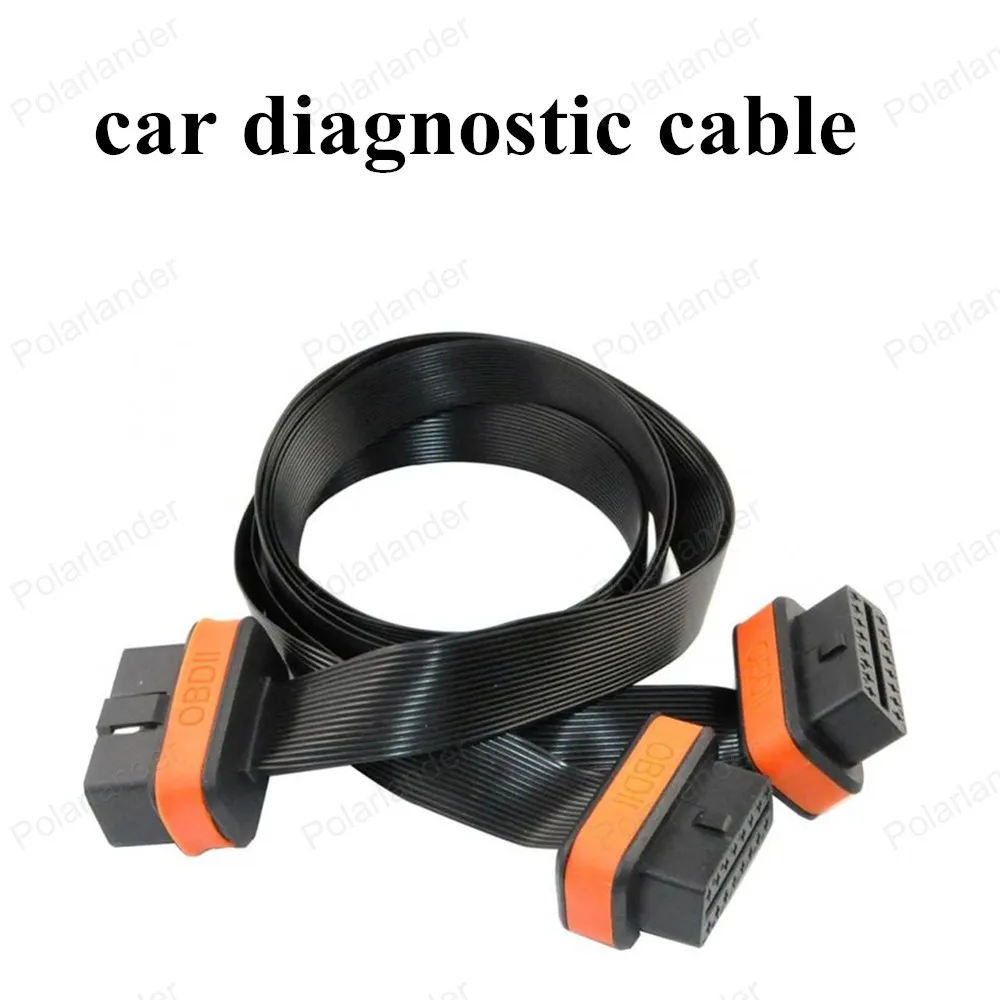 

new arrival OBDII 16 Pin Extension Diagnostic Cable 1 Male to 2 Female Adapter Connector car diagnostic adapter