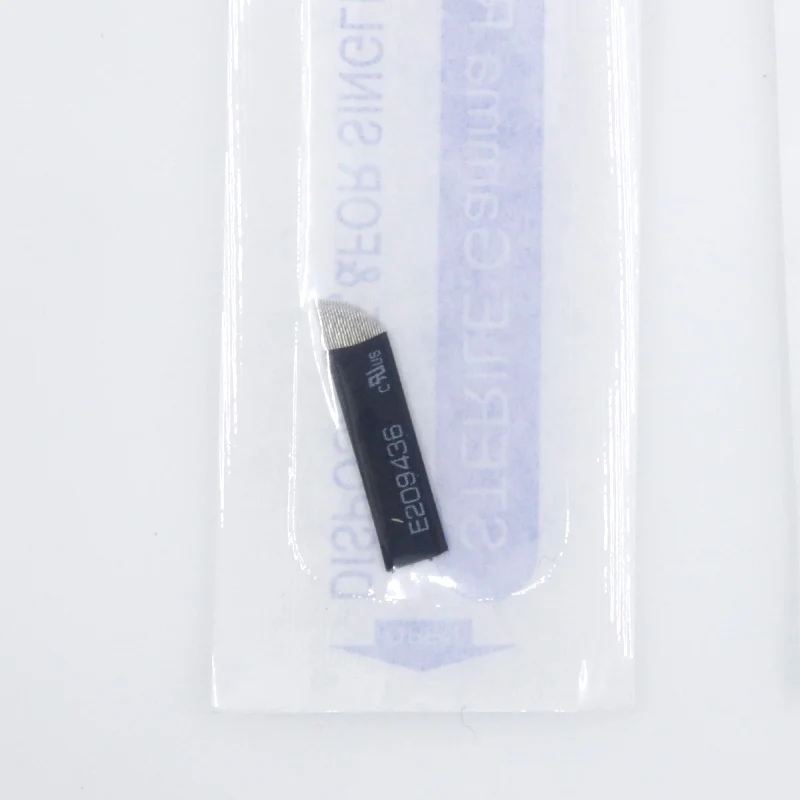 50 шт. Flex 7 9 11 12 14 16 18 21U Pin laminas Перманентный макияж tebori бровей Иглы татуировки лезвие для микроблейдинга lamina Blade