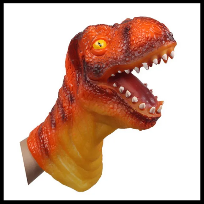 Бесплатная доставка Хэллоуин вечерние Косплэй резиновые виниловый динозавров
