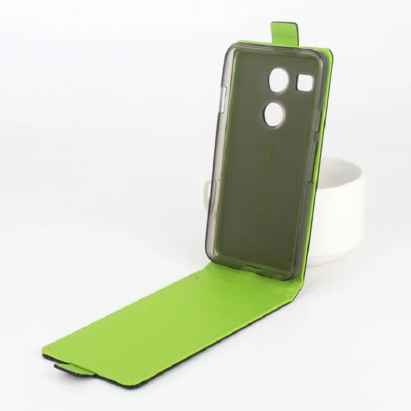 Высококачественная зеленая Нижняя оригинальная новая для LG Nexus 5x кожаный чехол