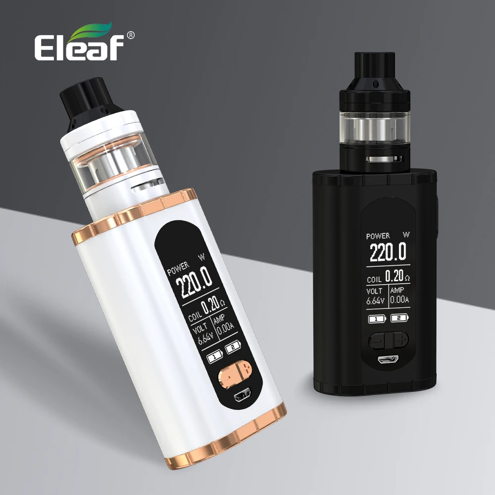 США/Франция склад оригинальный Eleaf вызов с Элло T kit 220 Вт 1 3 дюймовый экран 0.2ohm